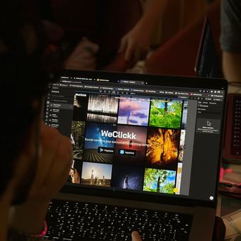Building the WeClickk site